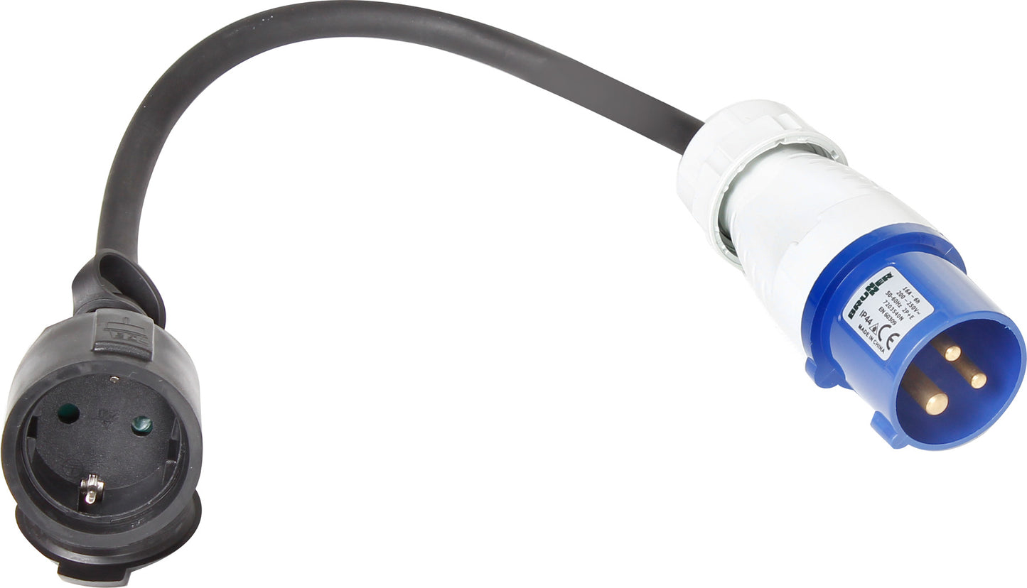 Adattatore cee/schuko 30cm