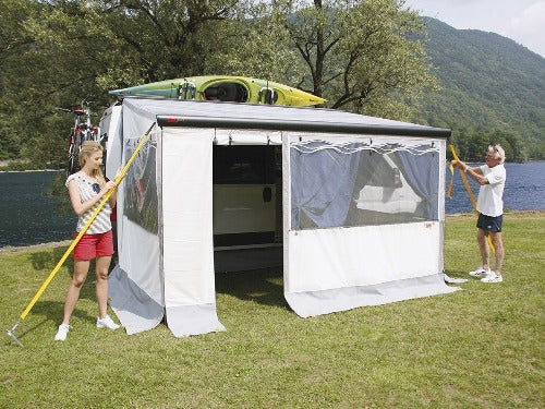 Fiamma Tie Down S Yellow cinghie antitormenta fissaggio tendalini campeggio outdoor life sicurezza anti vento - Emporio Degani
