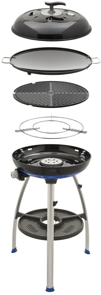 cadac grill barbecue gas camping campeggio outdoor cooking paella