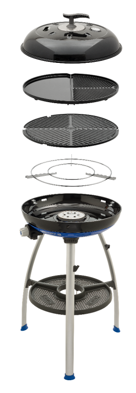 cadac grill barbecue gas camping campeggio outdoor cooking paella