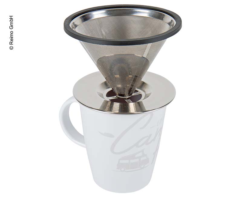 FILTRO CAFFE' ACCIAIO INOSSIDABILE 2 O 5 TAZZE - Emporio Degani