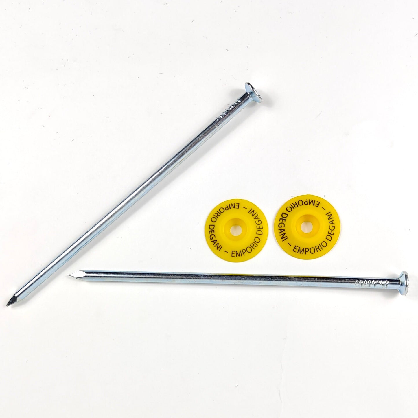 picchetti emporio degani sfondo bianco acciaio 20cm rinforzati plastica ranella gialla