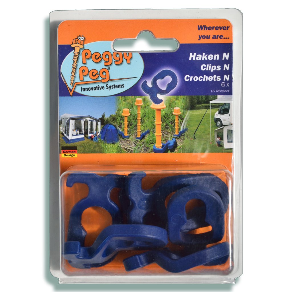 Peggy Peg Haken, set 4 attacchi - Emporio Degani