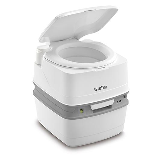 Toilette portatile Porta Potti 365 Thetford su sfondo bianco