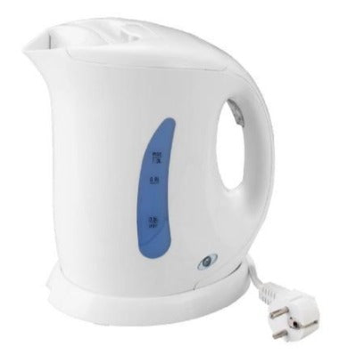 Bollitore elettrico bianco bowa brunner in plastica presa schuko capacità 1 litro - Emporio Degani