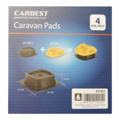 CARBEST CARAVAN PADS UNIVERSALE 4PZ - Emporio Degani